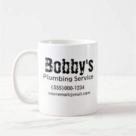 Auftragnehmer, der Dienstleistungen erbringt Kaffeetasse