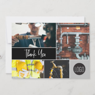 Auftragnehmer-Firmenlogo für kundenspezifisches Fo Feiertagskarte