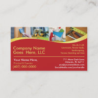 Auftragnehmer/Handyman /Do It All / Business Card