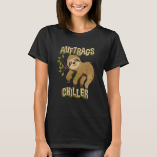 Auftrags Kühler   Faultier T-Shirt