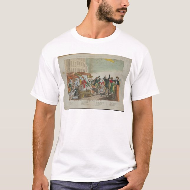 Auftritt des großen Kometen im Jahre 1811 T-Shirt (Vorderseite)
