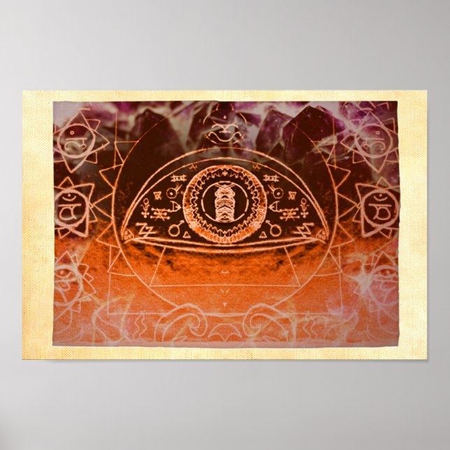 Aufwachen meines Auges Poster (Vorne)