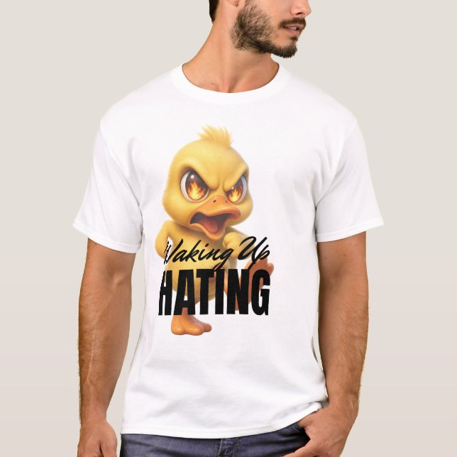 Aufwachen mit Hass T-Shirt (Vorderseite)