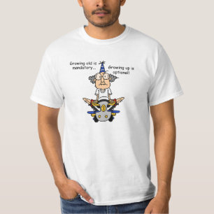 Aufwachsen ist optionaler Spaß T-Shirt
