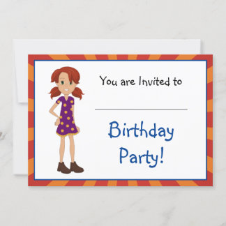 Aufwachsen mit Abbey und Sam Invitation Einladung