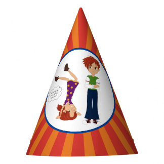 Aufwachsen mit Abtei und Sam-Party-Hut Partyhütchen