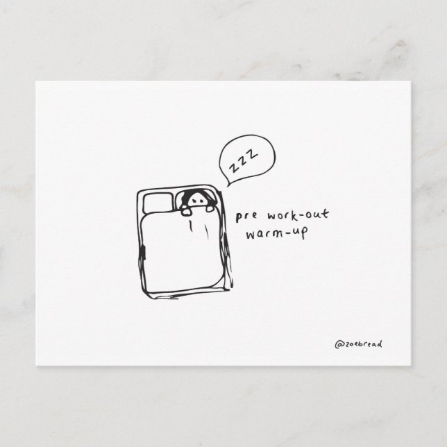 Aufwärmpostkarte Postkarte (Vorderseite)