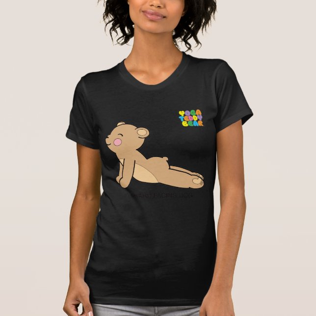 Aufwärts Hund/verfolgen abwärts T-Shirt (Vorderseite)