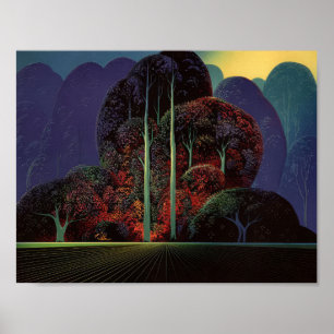 Aufweichende Schattierungen der Dämmerung - 1993;  Poster