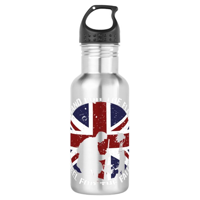 Aufwertung der britischen Armee Edelstahlflasche (Vorderseite)