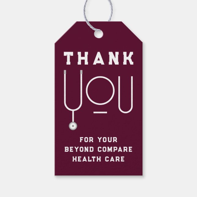 Aufwertung der Krankenversicherung Geschenkanhänger (Vorderseite)