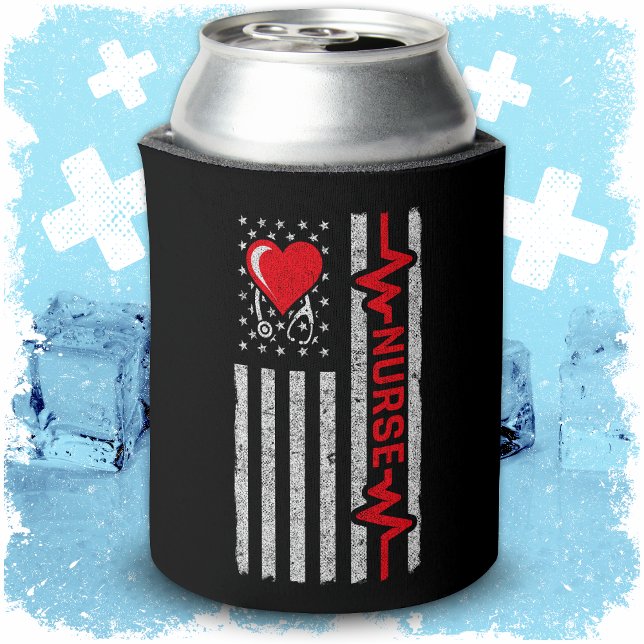 Aufwertung der US-amerikanischen Flagge Hero Life  Dosenkühler (Von Creator hochgeladen)