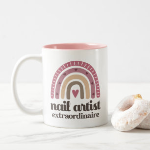 Aufwertung von Nail Artist Zweifarbige Tasse