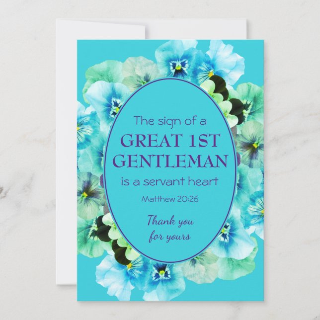 AUFWERTUNG VON PASTOREN | 1. GENTLEMAN | Vielen Da (Vorderseite)