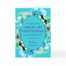 AUFWERTUNG VON PASTOREN | 1. GENTLEMAN | Vielen Da