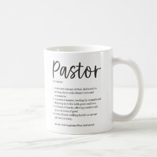 Aufwertung von Pastoren Kaffeetasse