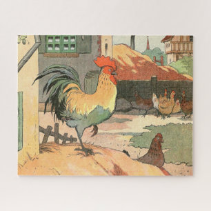Aufzählung auf dem Bauernhof Groß Puzzle