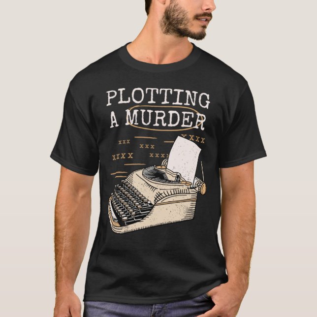 Aufzeichnen eines Mords T-Shirt (Vorderseite)