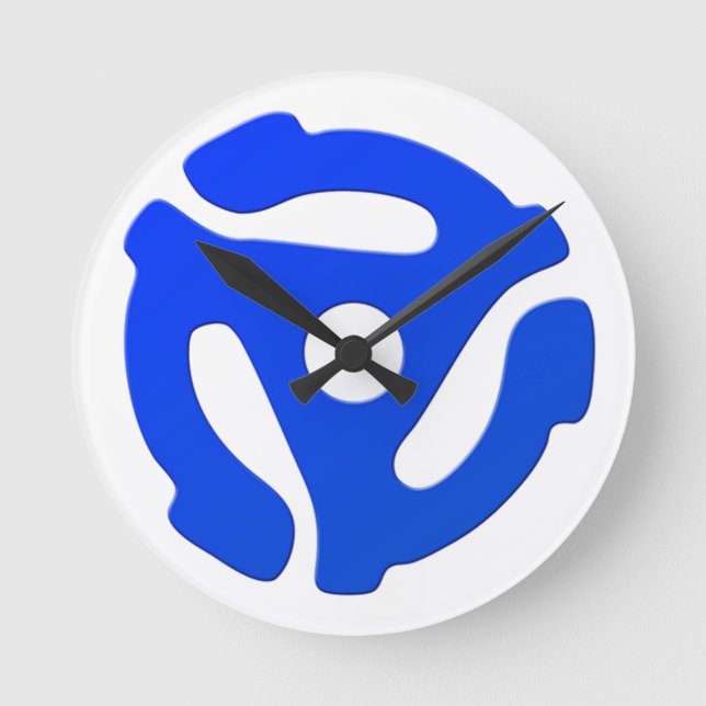 Aufzeichnungsadapter Runde Wanduhr (Vorderseite)