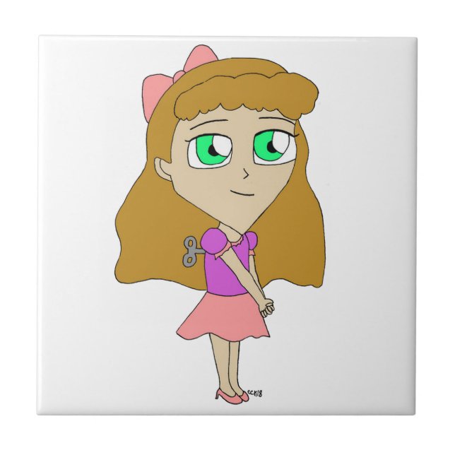 Aufzieh-Chibi Fliese (Vorderseite)