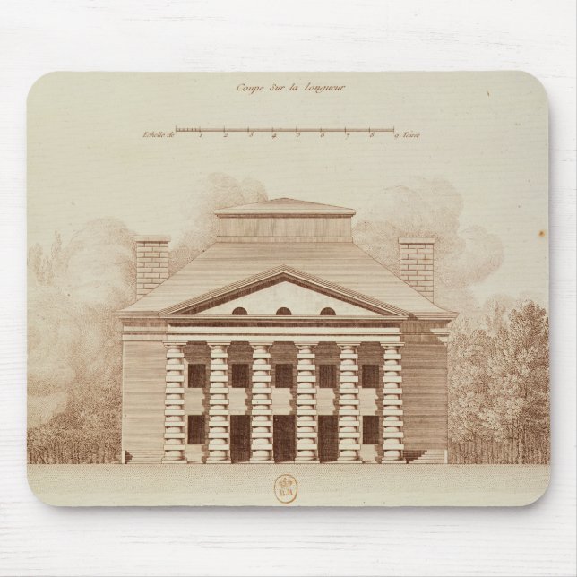 Aufzug des Hauses Direktors des Salzes Mousepad (Vorne)