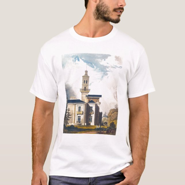 Aufzug eines italienischen Landhaus-oder T-Shirt (Vorderseite)