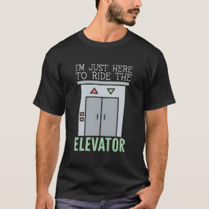 Aufzug Mechanischer Aufzug Instandhaltung T-Shirt