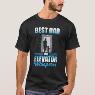 Aufzug Mechanischer Aufzug Techniker Reparatur T-Shirt
