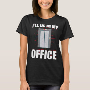 Aufzug Mechanischer Aufzug Techniker Reparatur T-Shirt