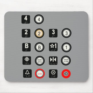 Aufzug Mousepad