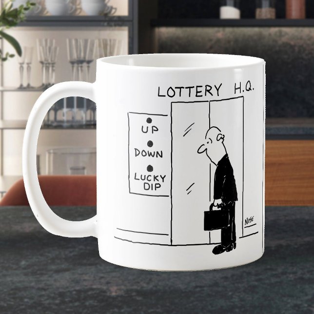 Aufzug oder Aufzug in einem Cartoon am Hauptsitz d Kaffeetasse (Von Creator hochgeladen)