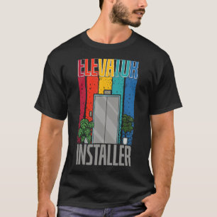 Aufzugsinstallator Mechanische Aufhängung Frauen T-Shirt