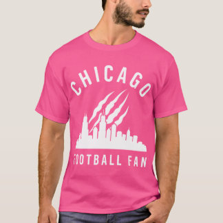 AUG-92 Chicago-Fußballfan kratzt am Stadthimmel Mi T-Shirt