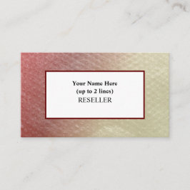 Aug. Sketch Bubble Wrap Background Reseller Visitenkarte