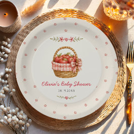 Augapfel-Baby-Party Pappteller