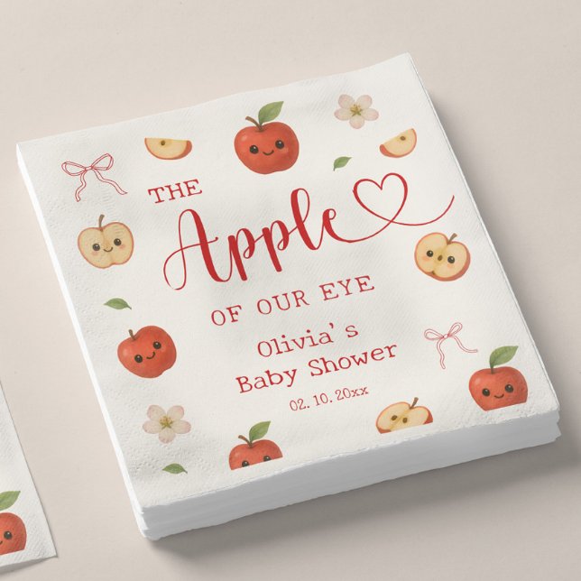 Augapfel-Baby-Party Serviette (Von Creator hochgeladen)