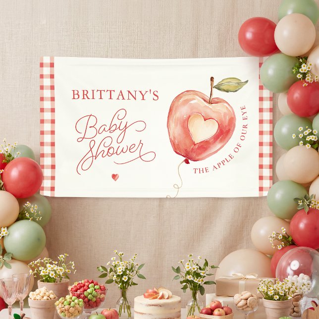 Augapfel-Baby-Shower- Banner (Von Creator hochgeladen)