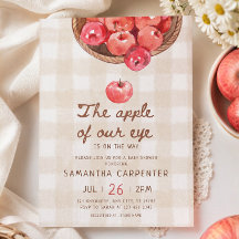 Augapfel Gingham Baby Shower