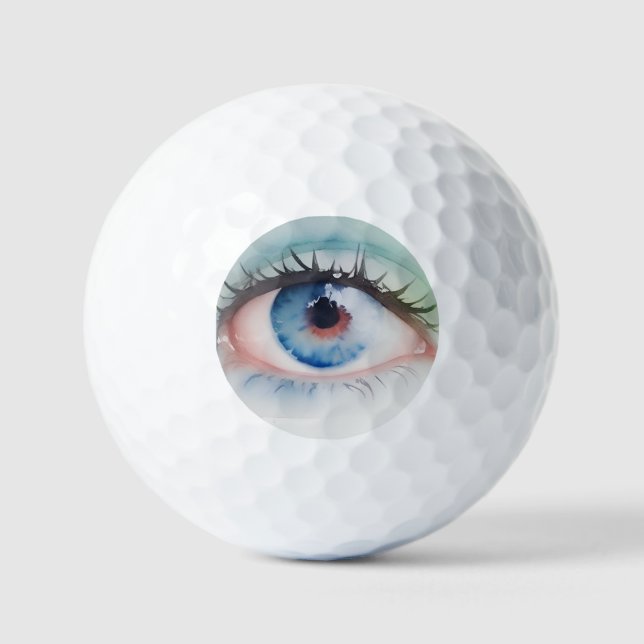 Augapfel Golfball (Vorderseite)