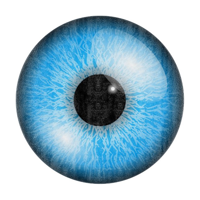 Augapfel Schneidebrett (Vorderseite)