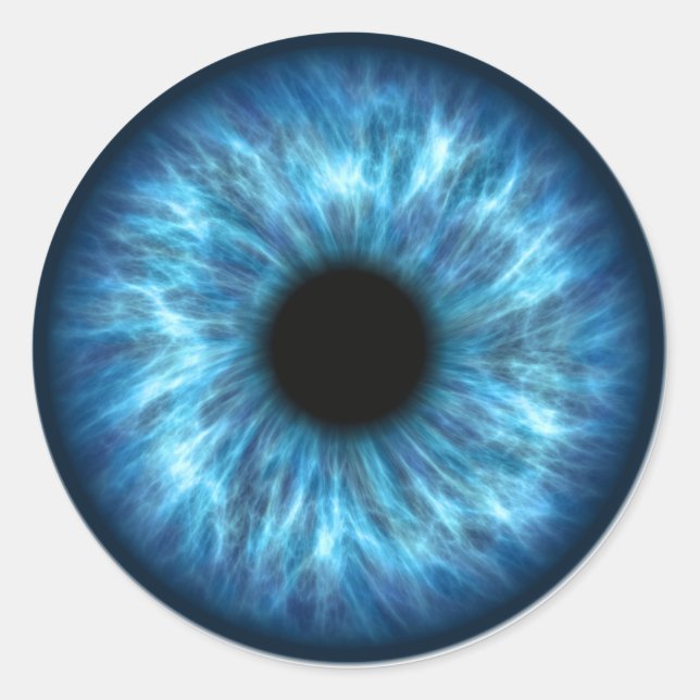 Auge 1 Aufkleber (Vorderseite)