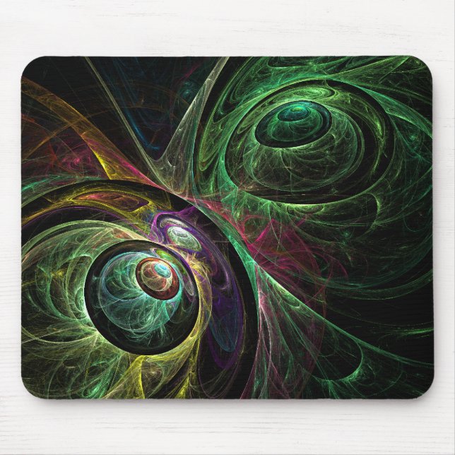 Auge Abstrakt Art Mousepad (Vorne)