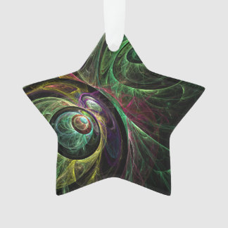 Auge Abstrakte Kunst Akryllischer Star Ornament