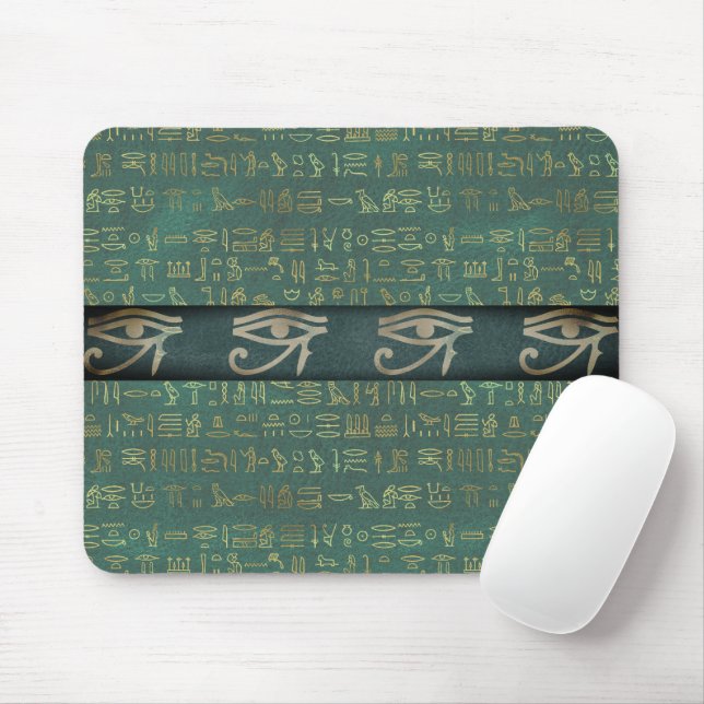 Auge ägyptische Hieroglyphen Chic Mousepad (Mit Mouse)