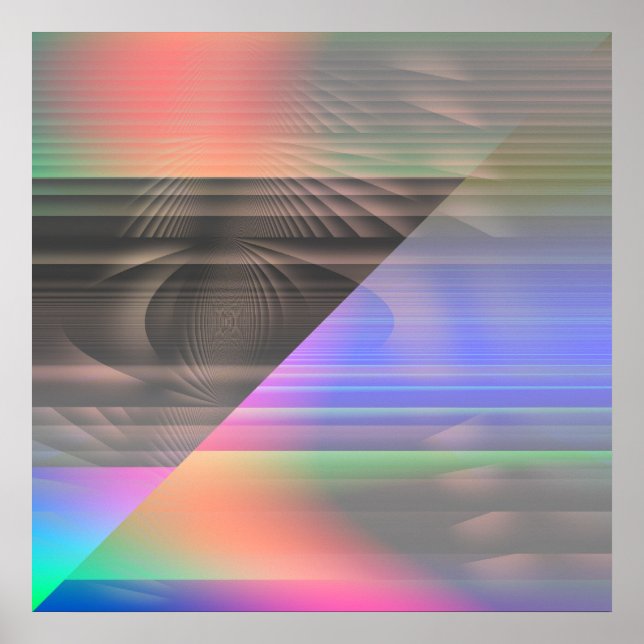 Auge am Himmel Poster (Vorne)