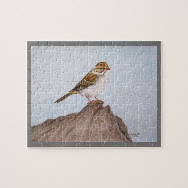 Auge auf dem Sparrow-Puzzle Puzzle (Horizontal)