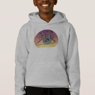 Auge auf der Welt - Natur & Erde Kunst Hoodie