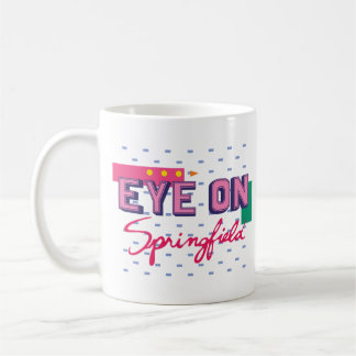 Auge auf Springfield Kaffeetasse