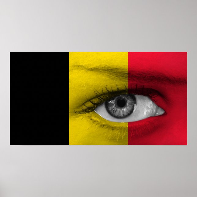 Auge Belgiens Poster (Vorne)