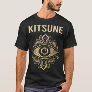 Auge beobachtet Kitsune T-Shirt